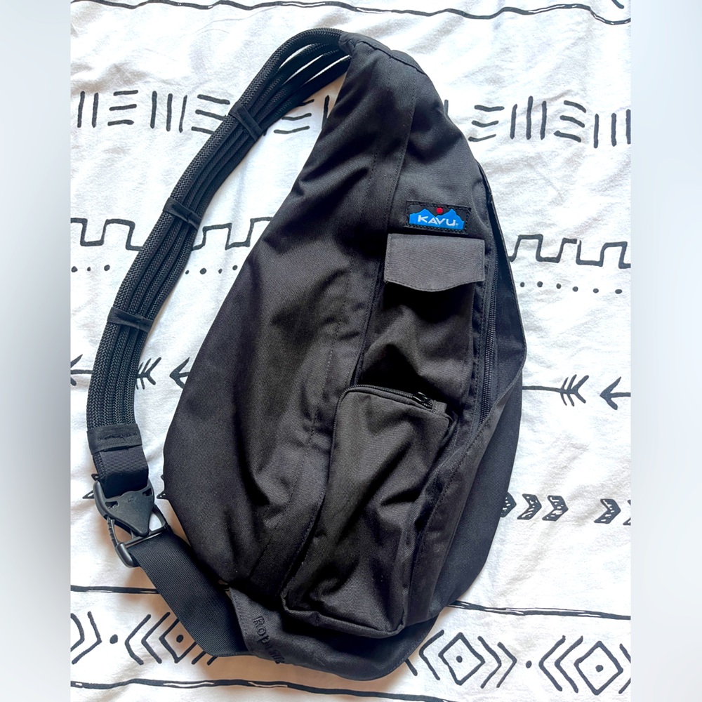 Kavu rope sling bag - black